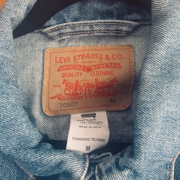 80’s vintage Levi’s standard trucker jean jacket - Picture 3 of 3
